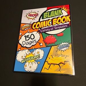 Blank “Write Your Own Comic Book”